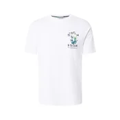 SCOTCH & SODA Majica nočno modra/petrol/vinsko rdeča/bela
