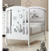 DJECJI KREVETIC AZZURRA DESIGN DIDO – Bijelo -sivi