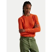 Polo Ralph Lauren Pulover 211971865010 Oranžna Slim Fit