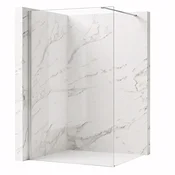 Stena za prhanje Rea Flexi Transparent/Chrome 130