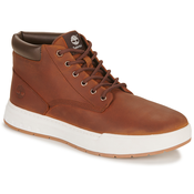 TIMBERLAND Gležnarji z vezalkami Maple Grove  rjava / temno rjava / črna / off-bela