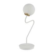 Stona lampa ZIGZAG 1xG9/12W/230V bela