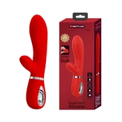 Silikonski crveni vibrator Thomas