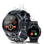 OUKITEL BT10 black-gray Smart Watch Sport Rugged 410mAh/Heart rate/SpO2/Accelerometer/Crno sivi