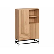 Visoka komoda VALMOR 120x75 cm, dekor hrast