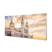 tulup.si Stenska plošča za kuhinjo Španija katedrala sunset 125x50 cm
