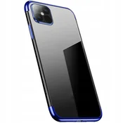Clear Color ovitek za Samsung Galaxy S22 Ultra - moder