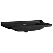 KERASAN GELCO VARIO keramično umivalnik 120x55cm, črna mat