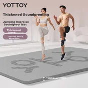 Yottoy Podloga za trening, 200x100cm, Siva