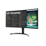 LG UltraWide 35WN75CP-B – LED-Monitor – gebogen – 88.9 cm (35”) – HDR