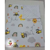 Bubamara037 Pokrivac za bebe, Beli