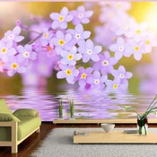 Foto tapeta - Violet Petals In Bloom 350x245