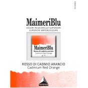 Maimeri Blu Akvarelne barve Cadmium Red Orange 224 1,5 ml 1 kos