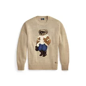 Polo Ralph Lauren Pulover 211B23917001 Svetlo bež Oversize