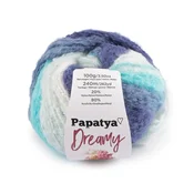 Pletena preja Papatya Dreamy 100 g - (08) modra