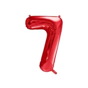 shumee Folija balon 7 rdeč 86 cm
