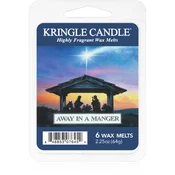 Kringle Candle Away in a Manger vosek za aroma lučko 64 g