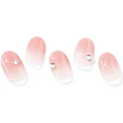 ohora Semi Cured Gel Nail Strips N Coral Sunset nalepke za nohte odtenek NP-204 1 kos