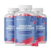3x Kreatin monohidrat 3000 mg – lubenica, skupaj 270 gumi bonbonov