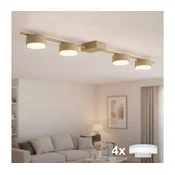 BRILAGI - LED RGB prigušiva ugradno spot svetlo MONO 4xGX53/14W/230V Wi-Fi Tuya bež