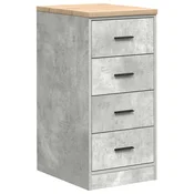Vidaxl Garažna omara za shranjevanje 40x51x85 cm trdna borovina