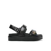 Tory Burch Sandali Kira Sport Sandal 144328 Črna
