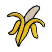 shumee Našitek banana - magnetna podlaga - vezen našitek/značka/emblem