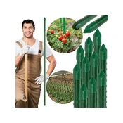 GARDEN LINE Powlečena palica za rastline, podpora za paradižnike 16mm/120 cm 10 szt