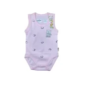 Bodi za bebe bez rukava 224584, Rozi