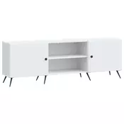 vidaXL TV omarica Bela 150 x 31 x 50 cm Inženirski les