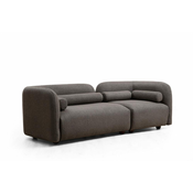 ATELIER DEL SOFA Sofa trosed Victoria Grey Bouclette