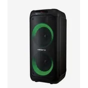 Volkano Helios Dual 8 VK-3900-D8 2x40W Bluetooth,usb crni Zvucnik