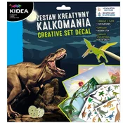 shumee Kidea Ustvarjalni komplet z nalepkami dinozavri