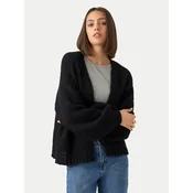 Vero Moda Pletena jopica Maybe 10273101 Črna Oversize