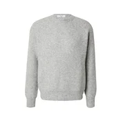 DAN FOX APPAREL Majica Michael pegasto siva