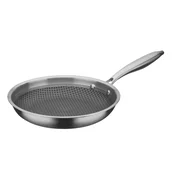GSW PONEV ZA PEČENJE INOXXA BLACK 24 cm premaz Vitaflon Quarzit