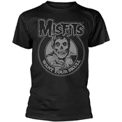 Misfits Majica Want Your Skull Unisex Black XL