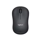 Logitech M220 Silent brezžična miška, črna