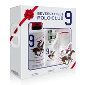 Set Beverly Hills Polo Club: 1982 - Sport 9 Eau de toilette for men 50 ml + 1982 - Sport 9 antiperspirant deodorant spray 175 ml + 1982 - Sport 9 anti