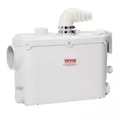 VEVOR Črpalka za mletje 500W 395x135x255 mm Bela