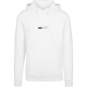 Mens sweatshirt Become the Change Butterfly 2.0 Hoody white
