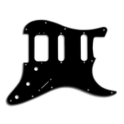Fender Stratocaster HSS 11-Hole Mount 3-Ply Black Pickguard