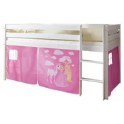 MID.YOU Pograd Malte, 90x200, Bor, Masivno, Pink
