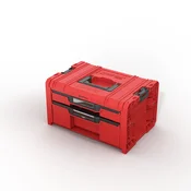 Predalni modul QBRICK SYSTEM PRO Drawer 2 Toolbox 2.0 Profi Expert Red Ultra HD Custom 65590