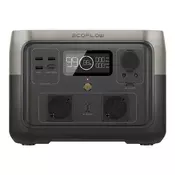 EcoFlow prenosna napajalna postaja RIVER 2 Max, 512W