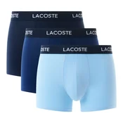 Kratke hlače Lacoste Microfiber Trunks 3-Pack Navy Blue/Methylene-Tropical L