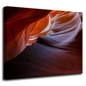 shumee Platno s tiskom Narava Antelope Canyon 50X40 cm