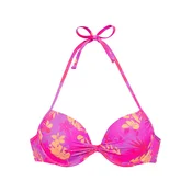 VENICE BEACH Bikini zgornji del orhideja / svetlo oranžna / roza