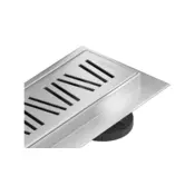 Mexen Flat 360° M22 vrtljivi linearni odtok 90 cm, inox - 1029090-40