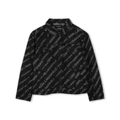 Karl Lagerfeld za fante. Z30426 Siva džins jakna (5anos= 109cm), Črna, Priložnostno, Bombaž, otroška moda
